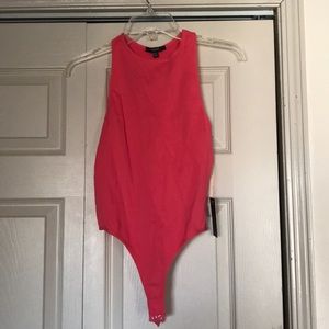 Coral bodysuit